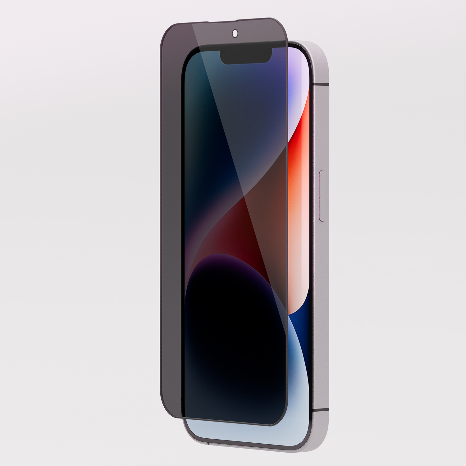 Silicone Edge Tempered privacy Screen Protector