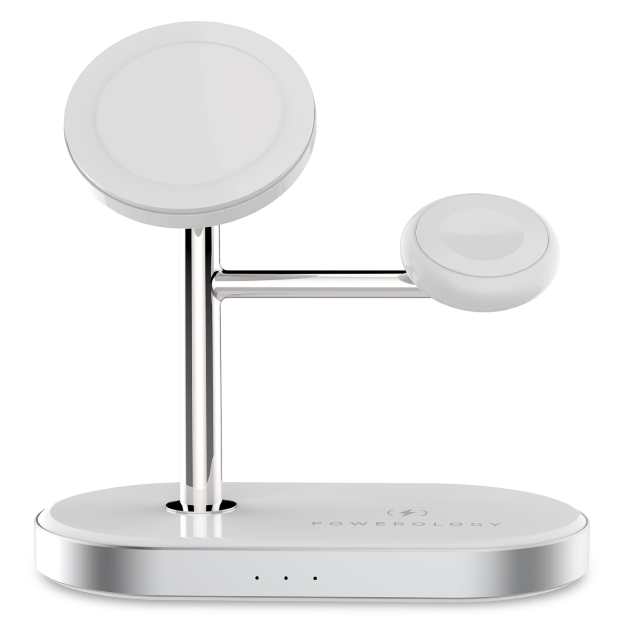 Powerology 3 in 1 MFI Charging Dock with Magsafe  support