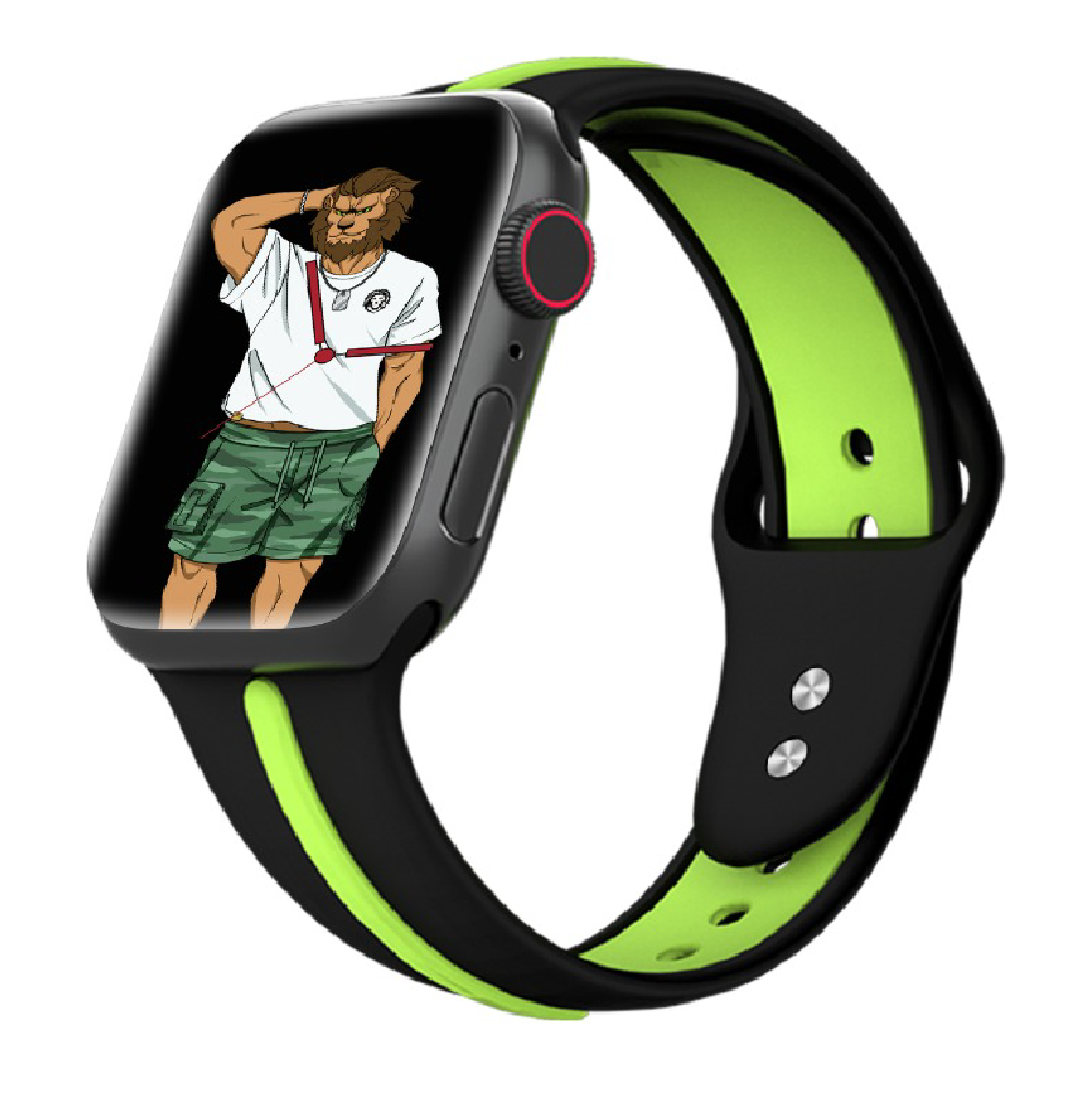 Green Tanoshi Watch Strap for Apple Watch