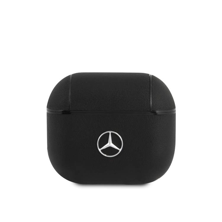 Mercedes-Benz Leather Case with Metal Logo for Airpods 3