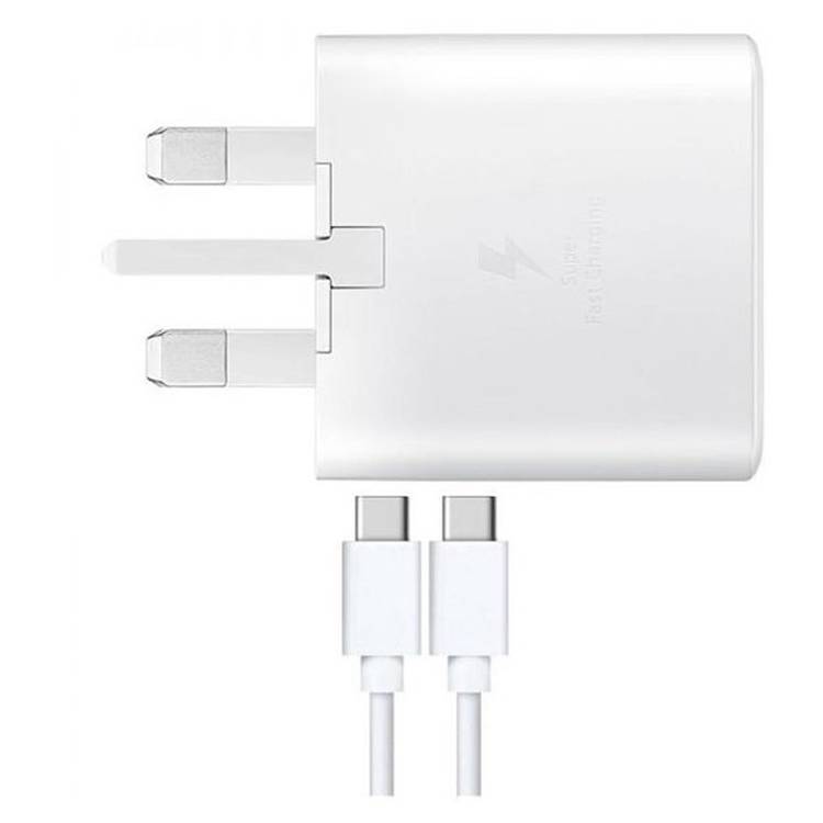 Samsung Travel Adapter 25W 3-Pin with USB Type-C to Type-C Cable