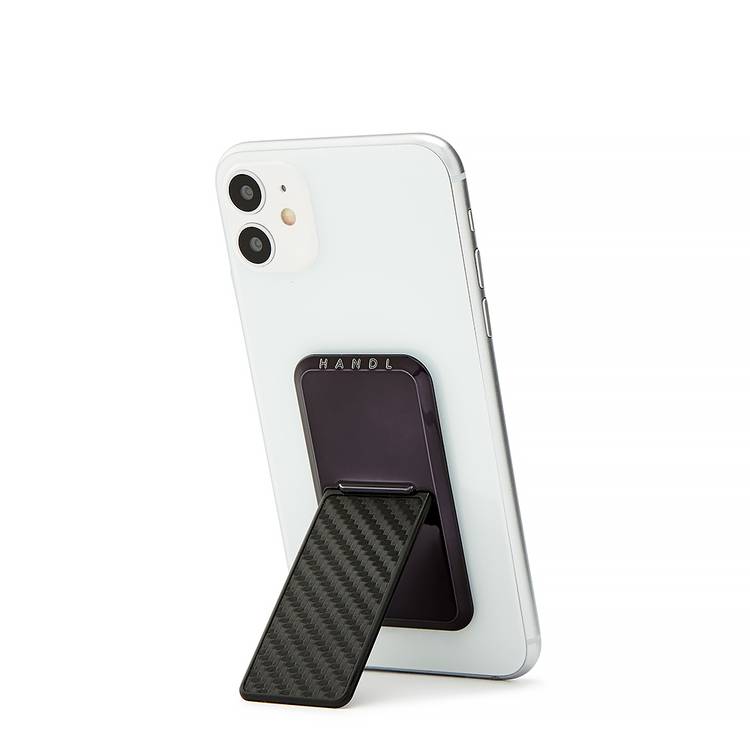 Handl Carbon Fiber Phone Grip with Popl