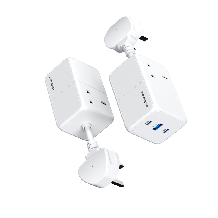 Powerology 65W GaN USB Power Strip